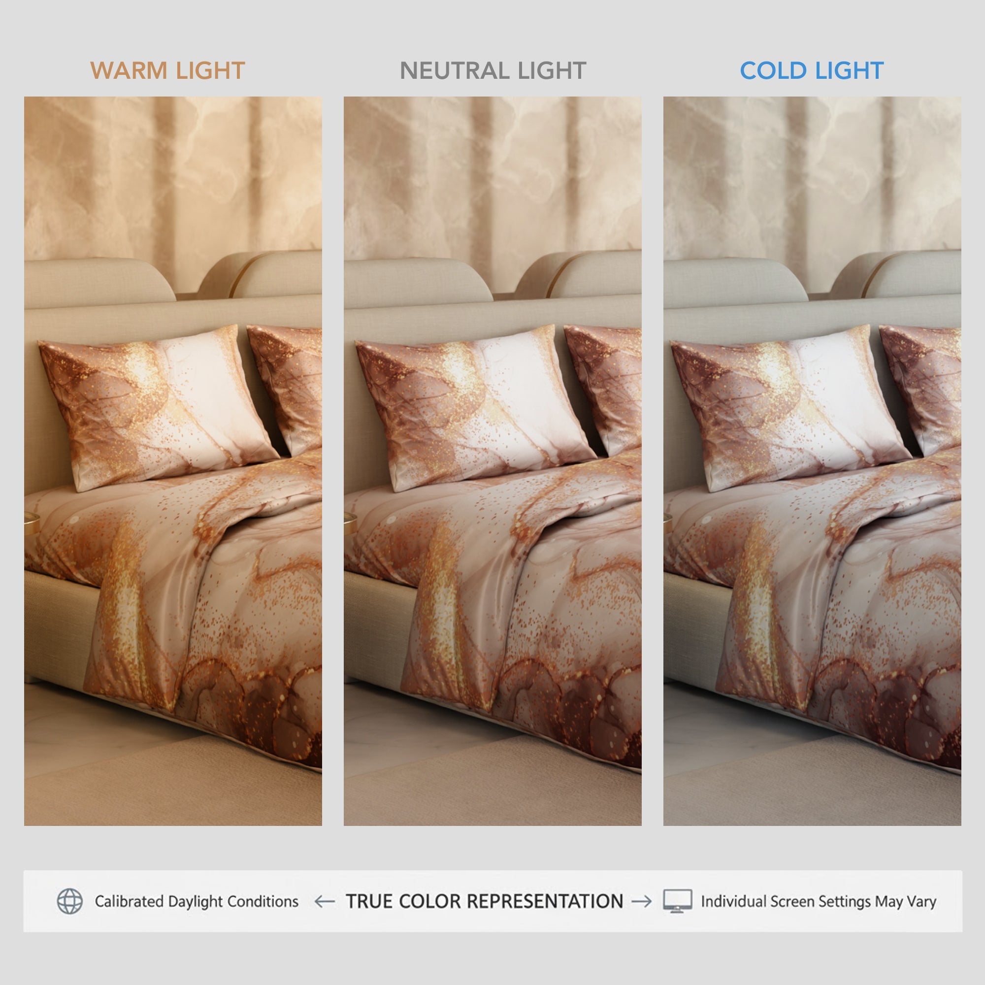 Serenade in Champagne Comforter