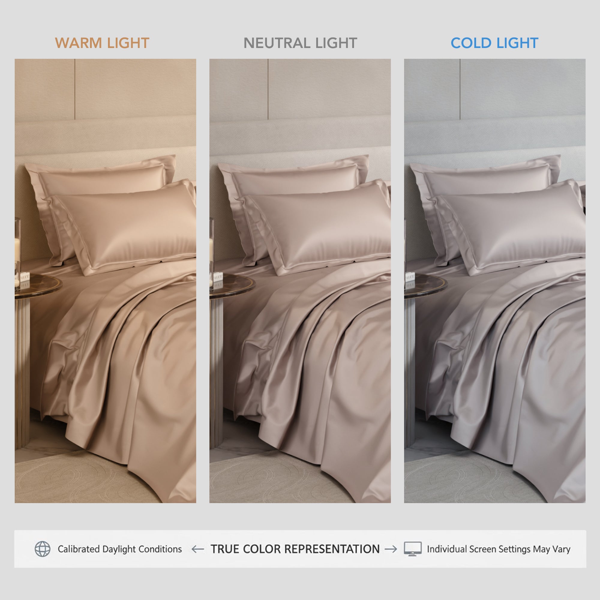 Champagne Flat Bedsheet Set