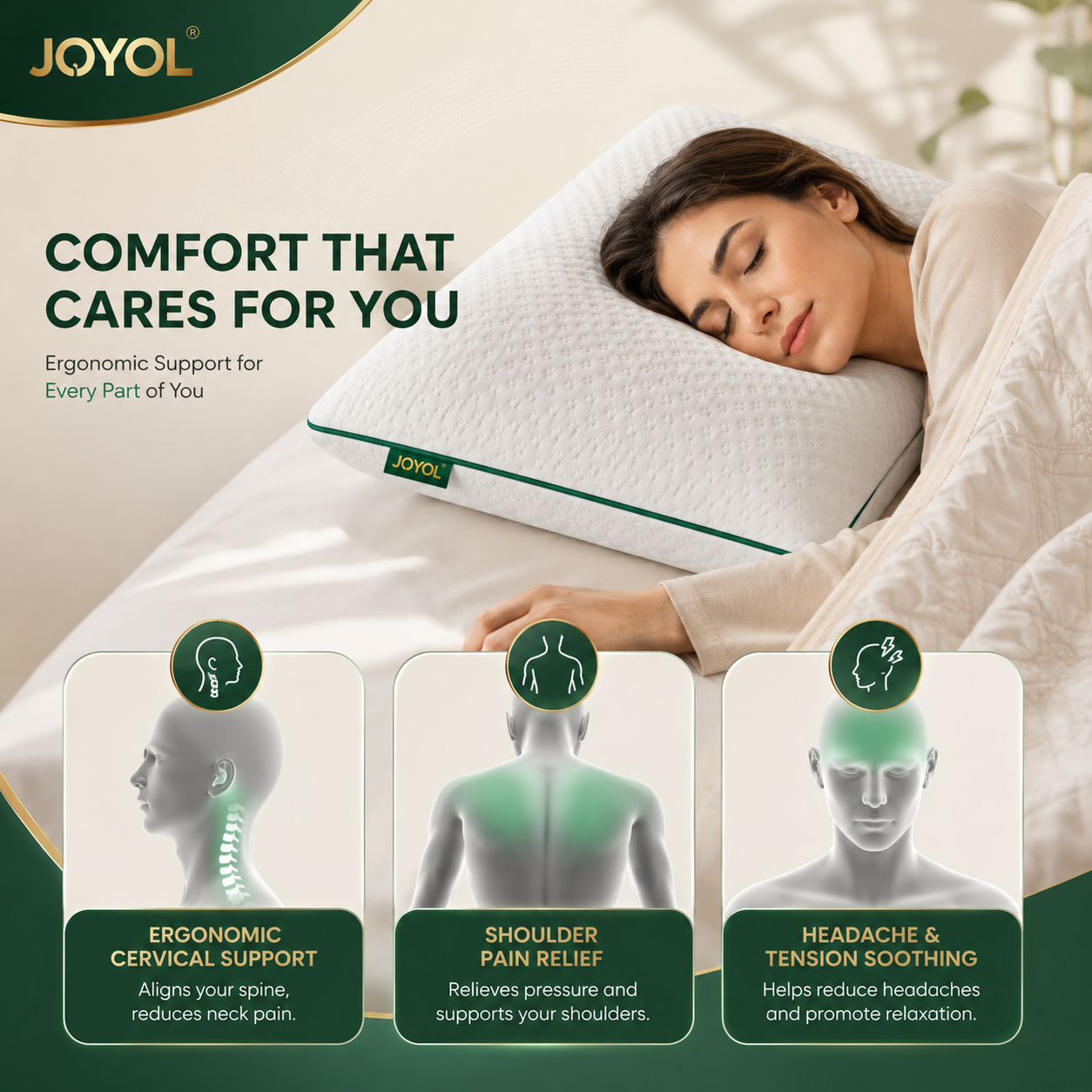 Gel Memory Foam pillow