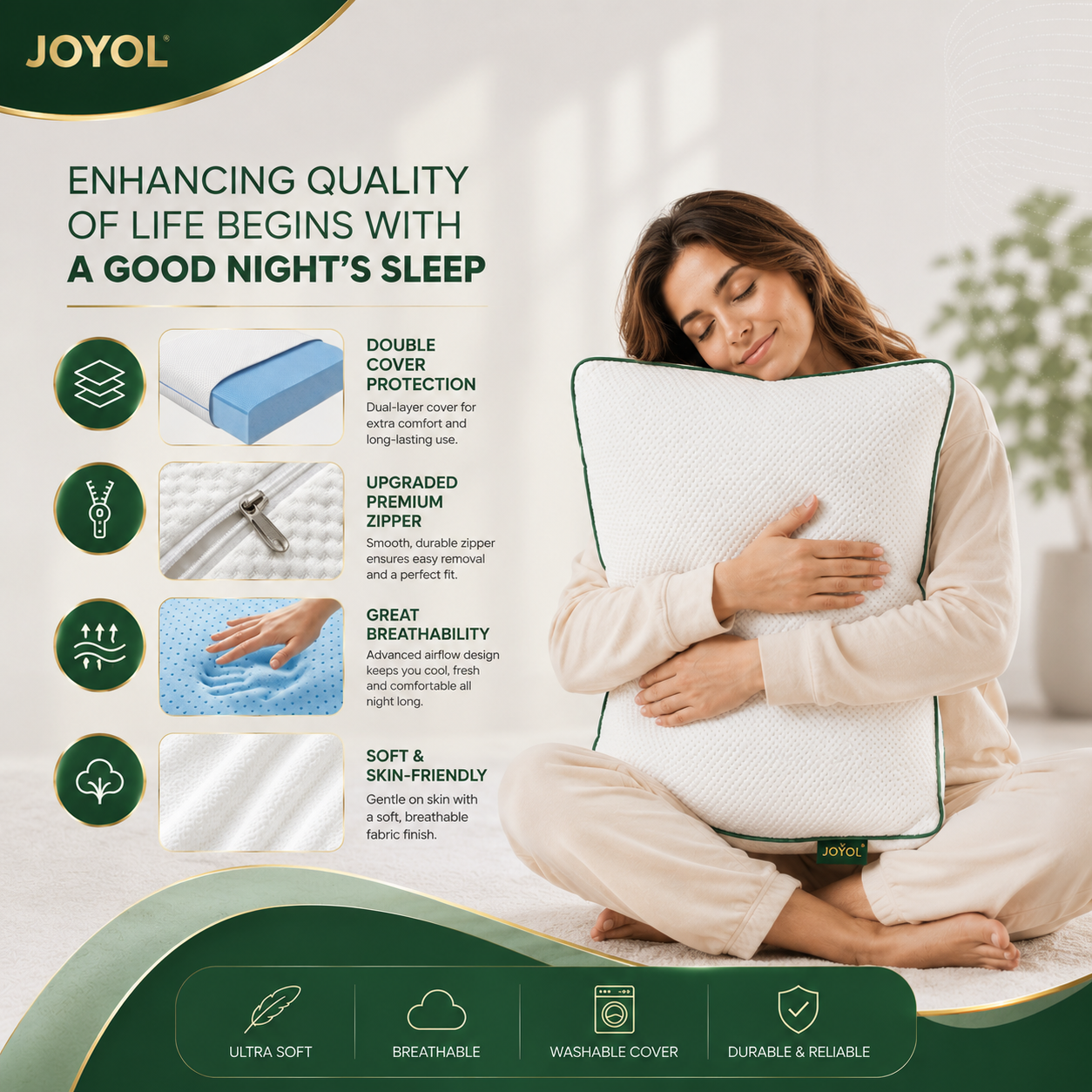 Gel Memory Foam pillow